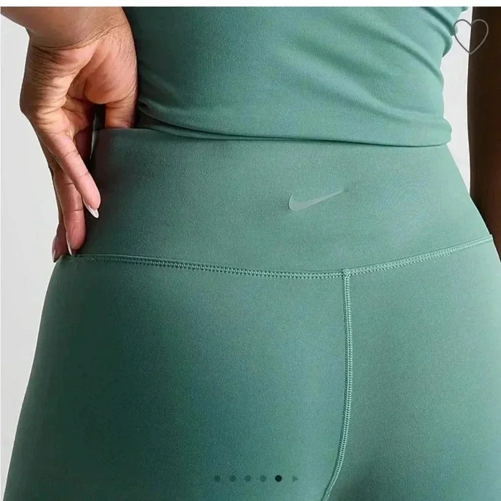 WOMEN'S NIKE ONE HIGH-WAISTED 5" BIKER SHORTS - Picture 2 of 7